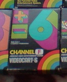 Videocart 6: Math Quiz 1 (Fairchild Channel F)